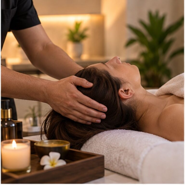 Deep tissue neck and shoulder massage in New York City